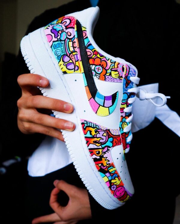 Granfity Multicolor Air Force 1 Custom