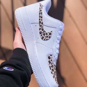 Cheetah Print Air Force 1 Custom