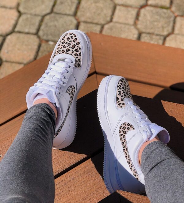 Cheetah Print Air Force 1 Custom