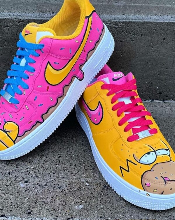 Simpsons Hand-painted Air Force 1 Custom