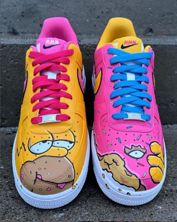 Simpsons Hand-painted Air Force 1 Custom