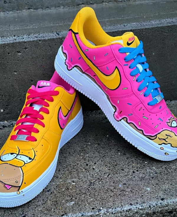 Simpsons Hand-painted Air Force 1 Custom