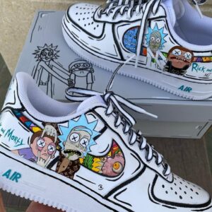 Rick and Morty Air Force 1 Custom