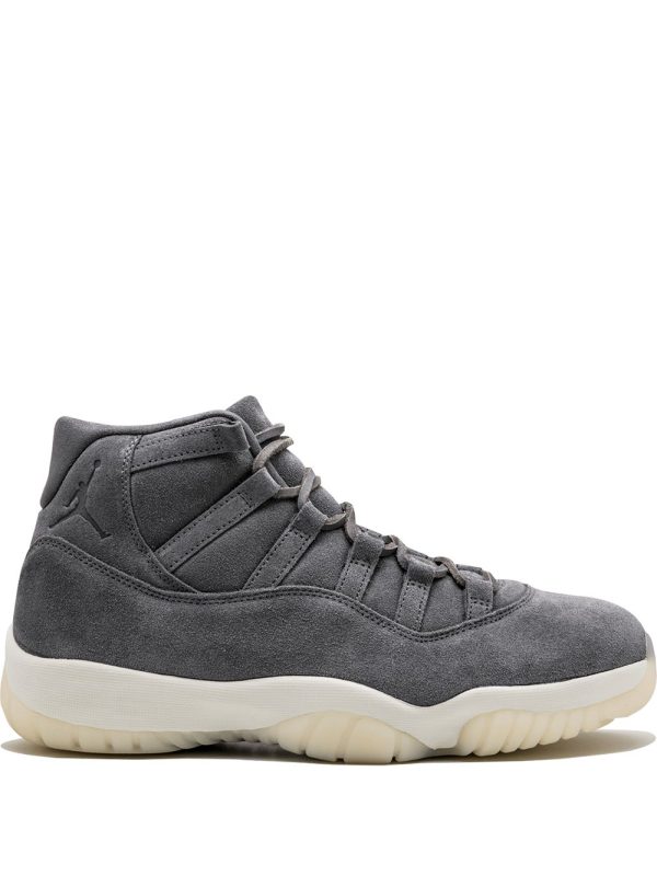 Air Jordan 11 Retro Pinnacle Grey Suede