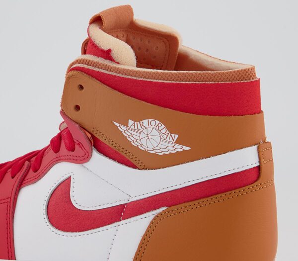 Air Jordan 1 High Zoom Air CMFT Fire Red Hot Curry