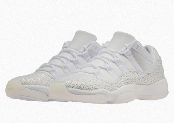 Air Jordan 11 Retro Low Heiress Pure Platinum